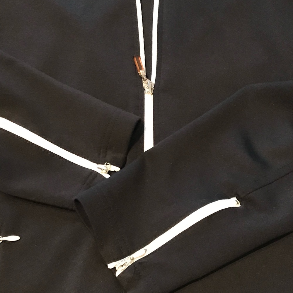 NY Jeans New York & Company Co Track  Large Black